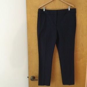 NWT Pinstriped pants